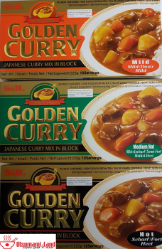 S&B Golden Curry Mix im 3er Set